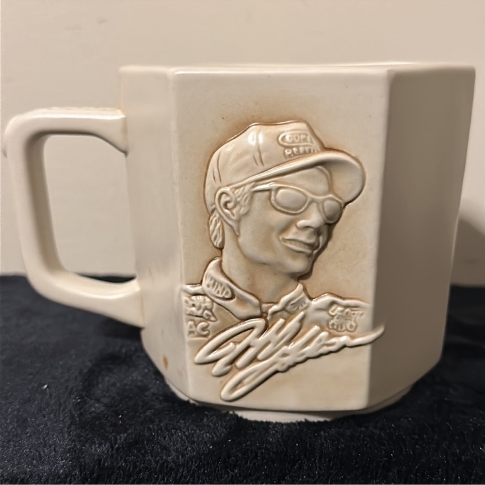 Vintage Avon 1998 Jeff Gordon 3D Sports Mug
